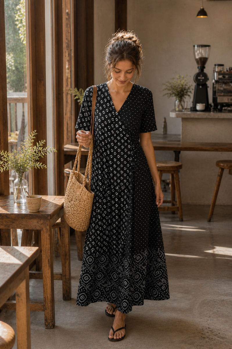 long white dresses for women near me Saylor Maxi Dress in White main image 1