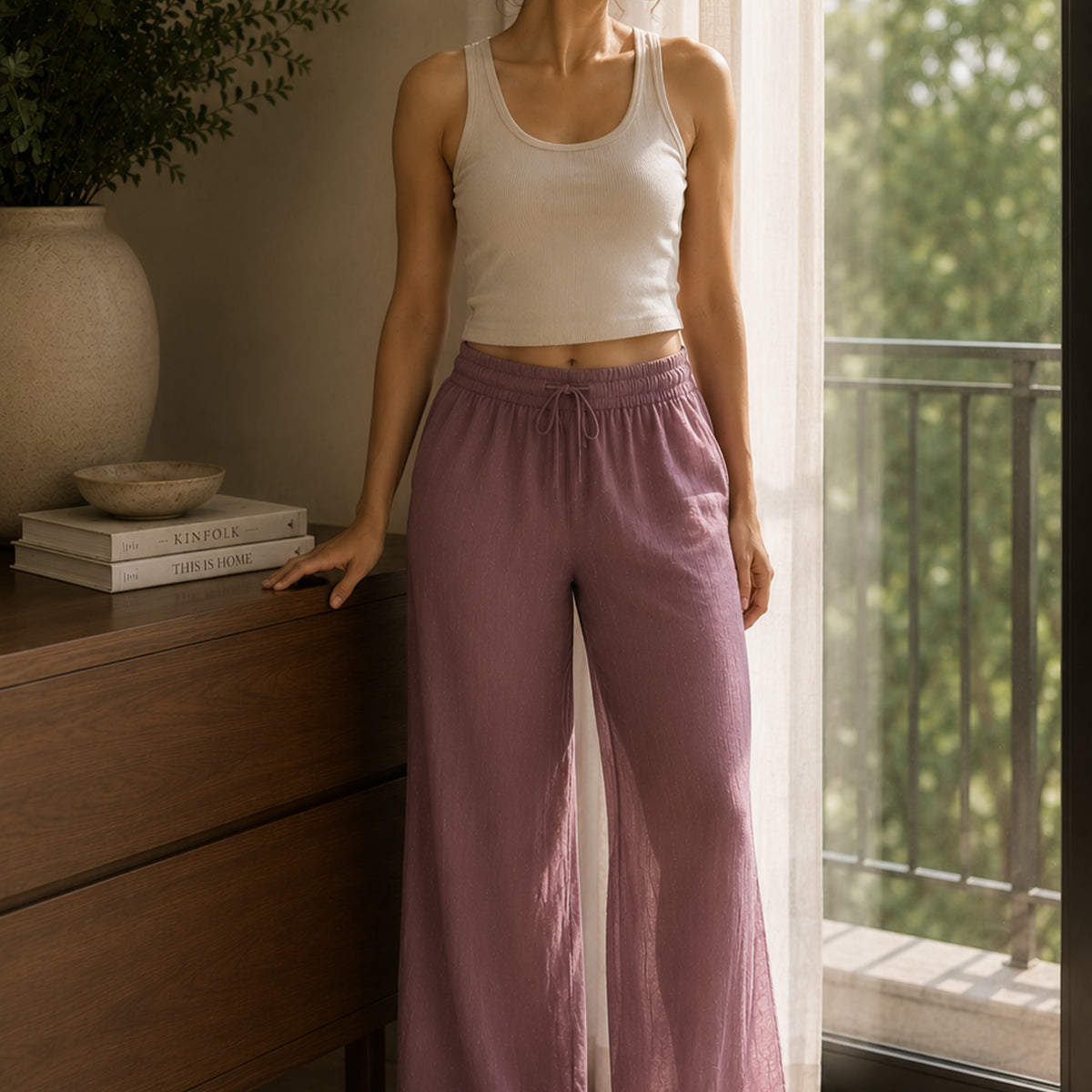 Easy Linen Pants (2 Colour Options)
