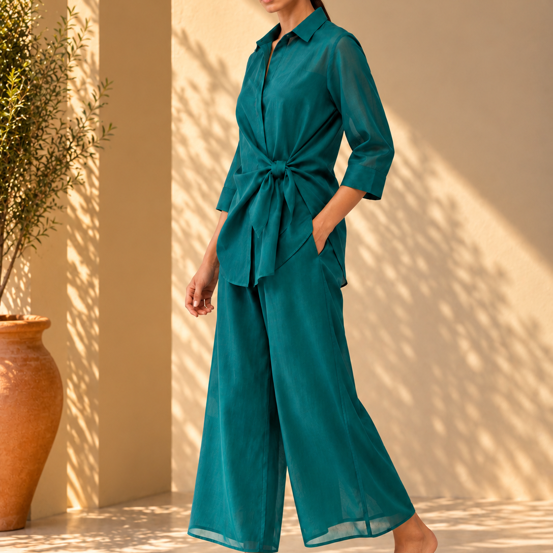 Sora Chanderi Set