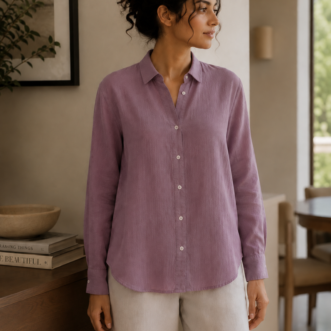 Easy Linen Shirt (2 Colour Options)