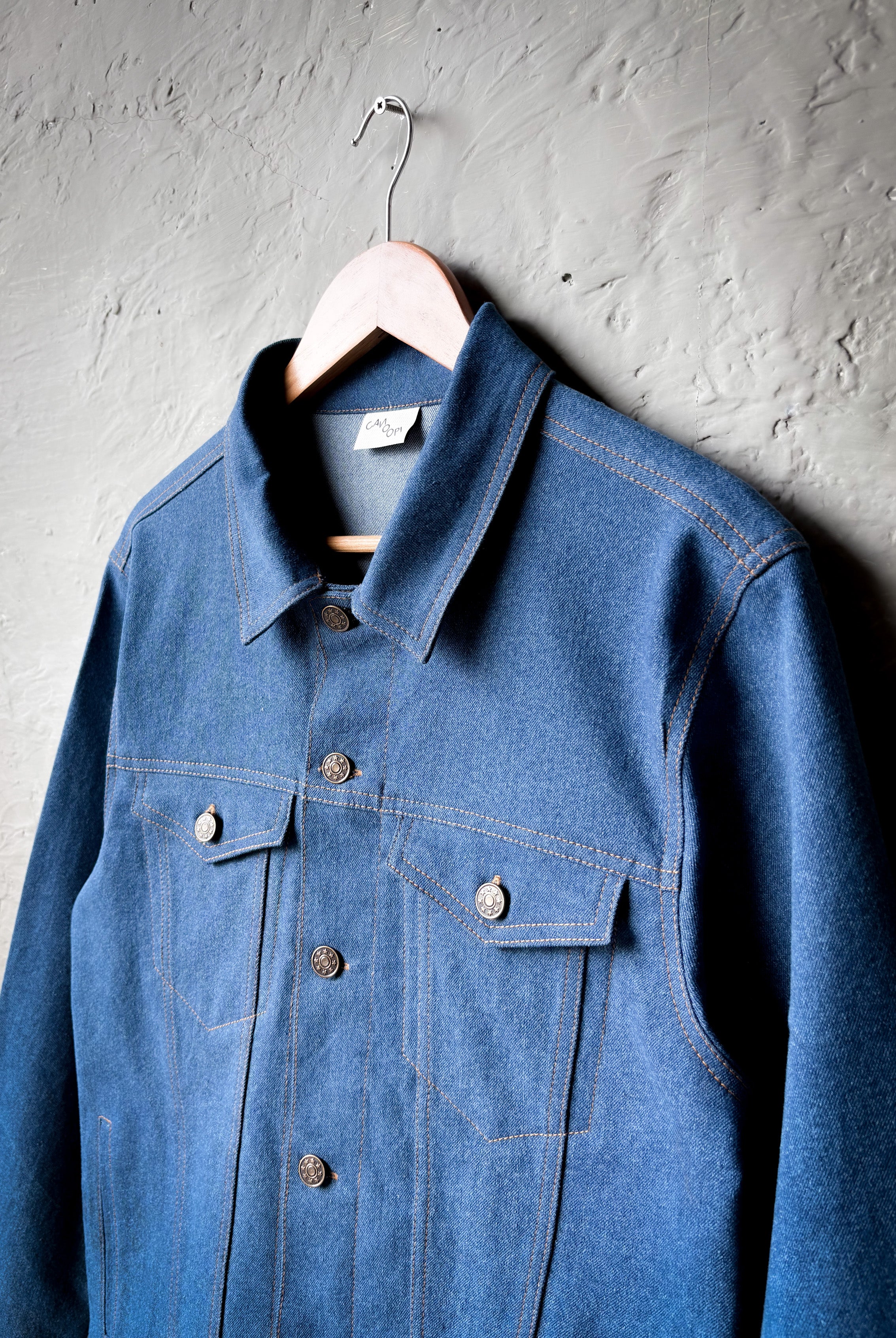 Classic denim jacket for men