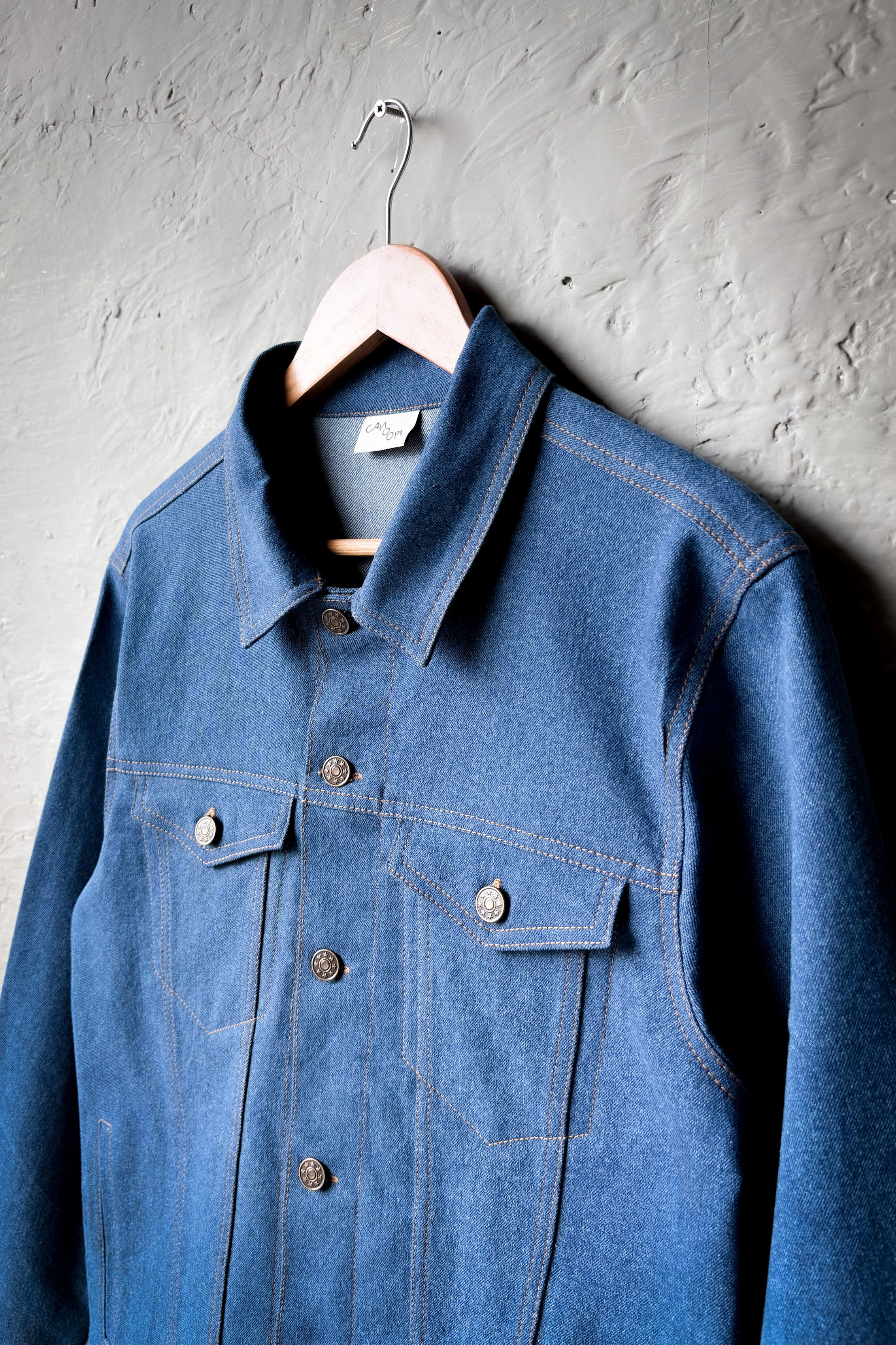 Classic denim jacket for men