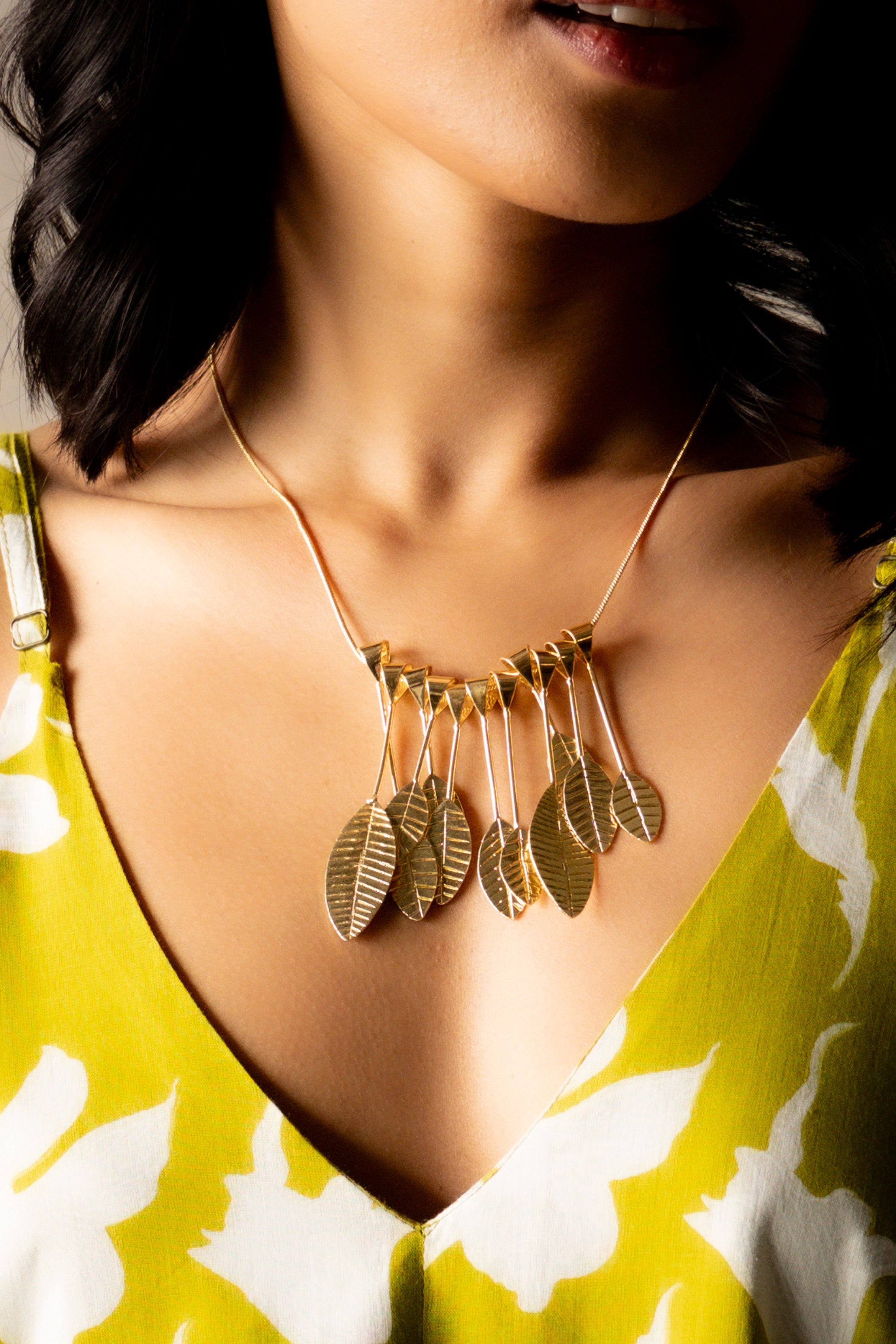 Foliage Cascade Necklace – Canoopi