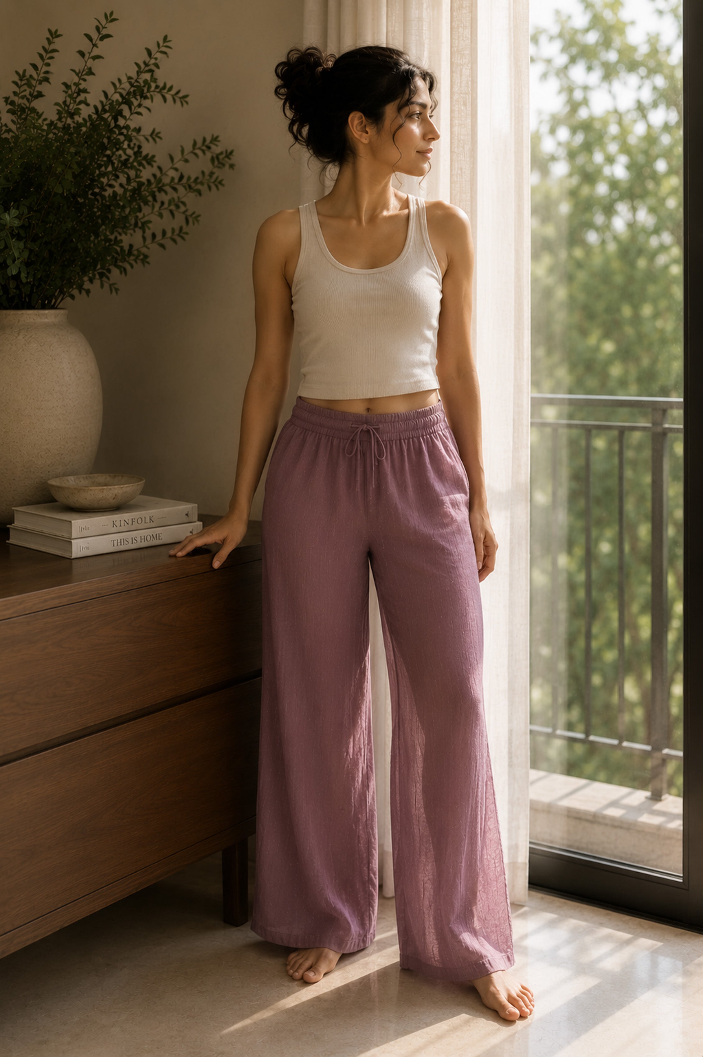Easy Linen Pants (2 Colour Options)