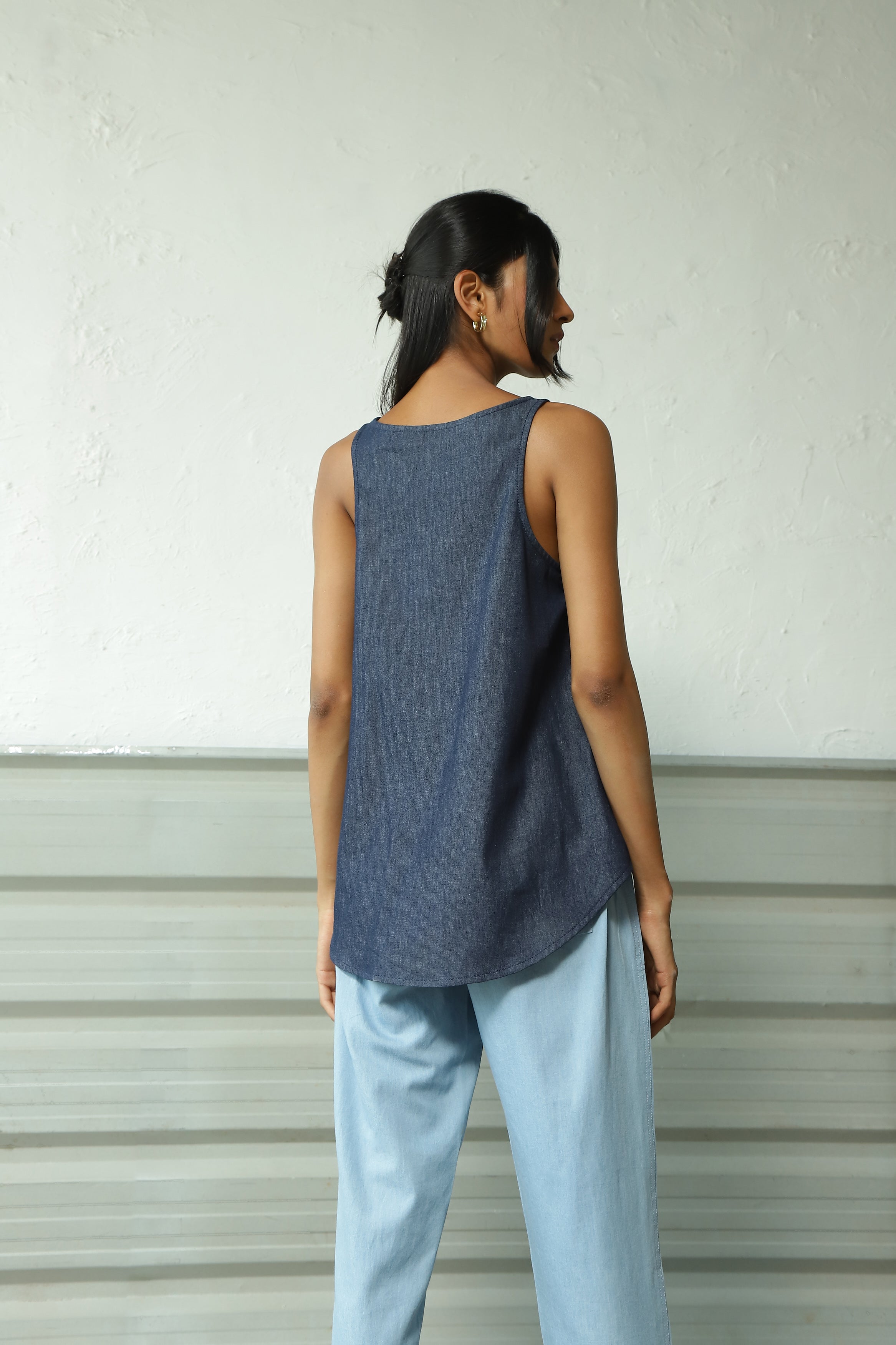 Voyager Linen Tank